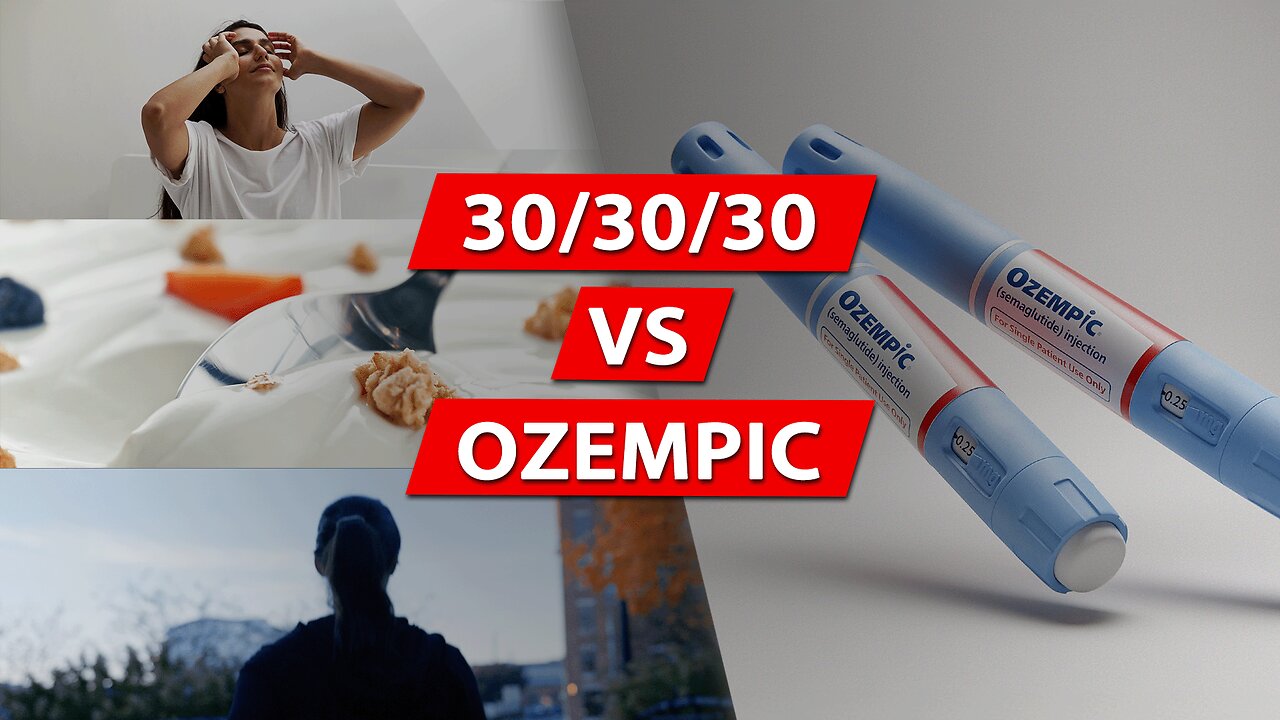 30-30-30 vs Ozempic - What's the best method for weight loss?