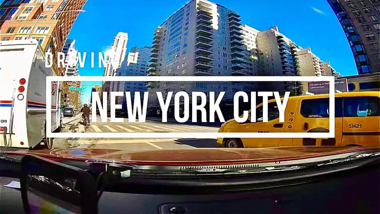 Driving New York City | Midtown Manhattan Skyline HD