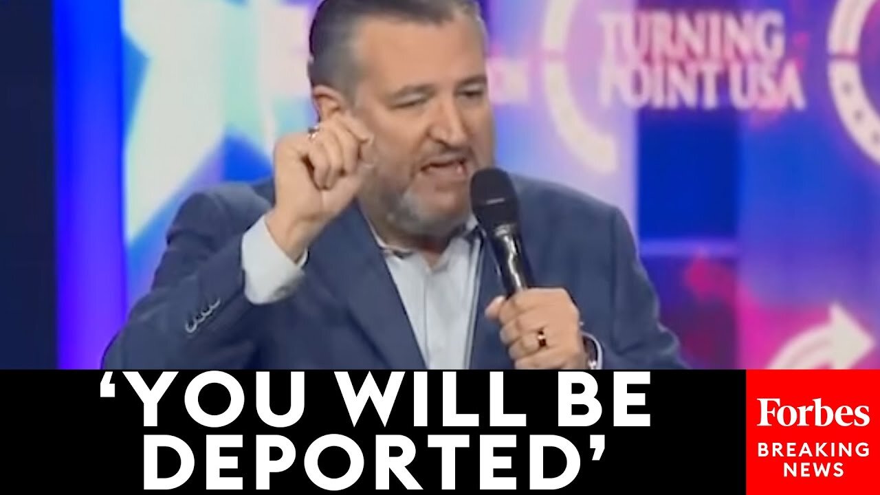 WATCH: Ted Cruz Issues Blunt Warning To Foreign University Students If They Protest 'Violently'