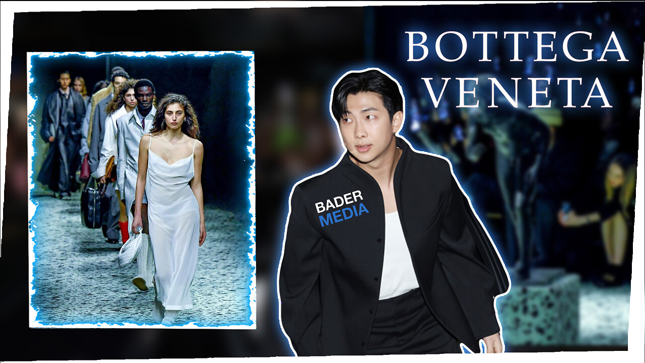 RM FROM BTS STEALS THE SHOW AT THE BOTTEGA VENETA MILAN FASHION WEEK 2023