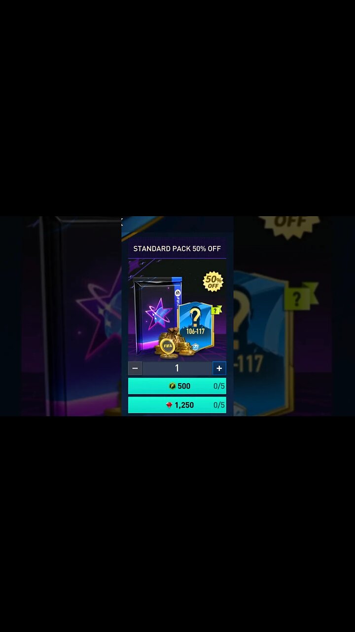 Open Standard Pack Retro Stars | in fifa mobile #fifamobile #shorts