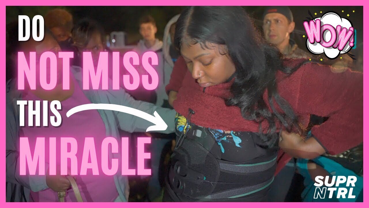 MUST WATCH: a woman with a spinal cord injury is INSTANTLY HEALED.