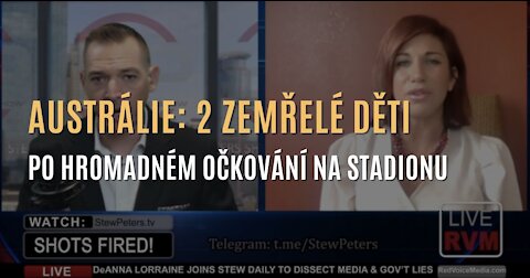 AUSTRÁLIE: 2 mrtvé děti poté, co 24 tisíc dětí nahnali na stadion, kde je naočkovali
