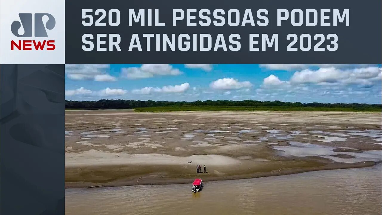 Manaus decreta estado de emergência por causa de seca