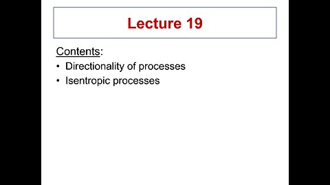 Lecture 19 - ME 3293 Thermodynamics I (Spring 2021)