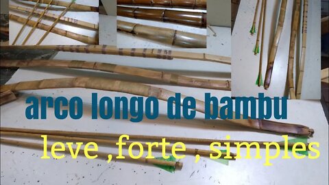 como fazer arco longo @bambu total