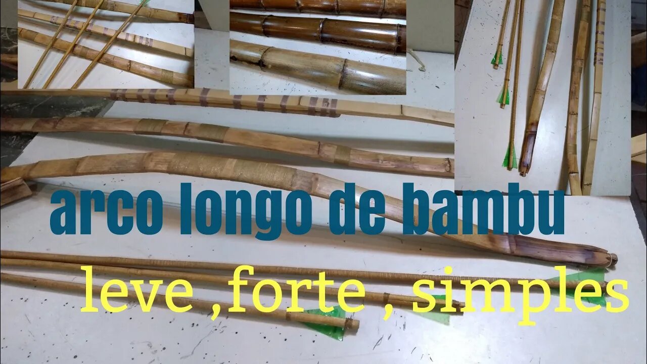 como fazer arco longo @bambu total