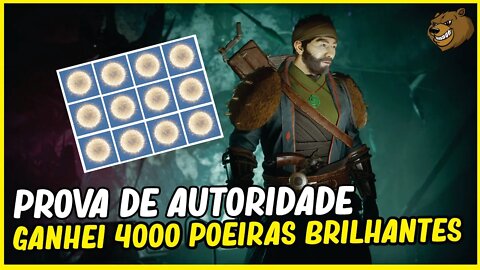 DESTINY 2 │ PROVA DE AUTORIDADE + 4000 POEIRAS BRILHANTES