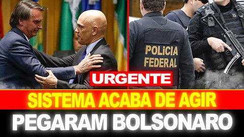 SISTEMA ACABA DE AGIR ! PEGARAM BOLSONARO... DEFESA SE MANIFESTA RAPIDAMENTE !!