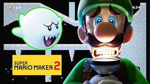 nivel ideal para halloween 👻🎃 super mario maker 2 🎮