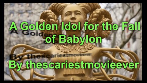 A golden idol for the fall of Babylon by thescariestmovieever