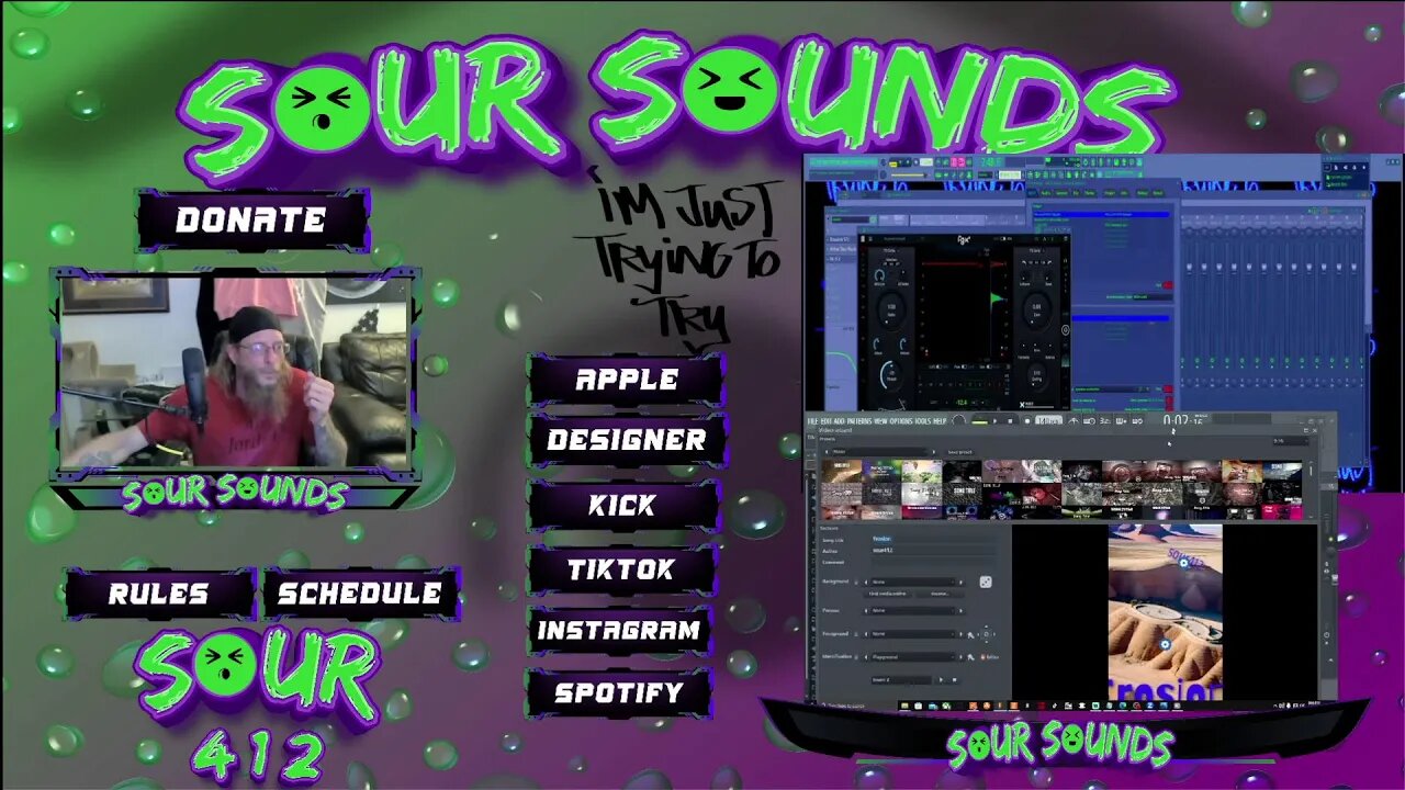 Making visuals for instrumentals fun fun!! come have a blast, suggestions for ai art?