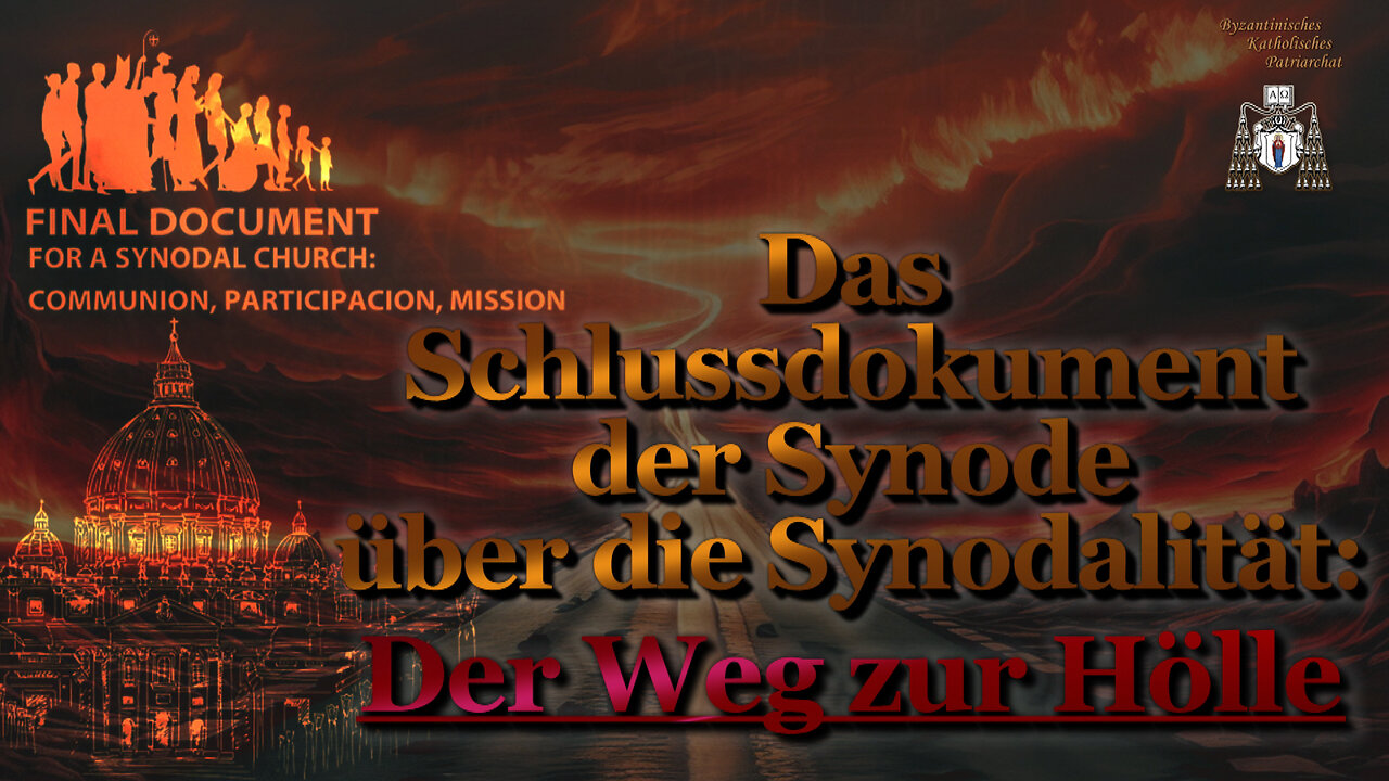 Das Schlussdokument der Synode über die Synodalität: Der Weg zur Hölle