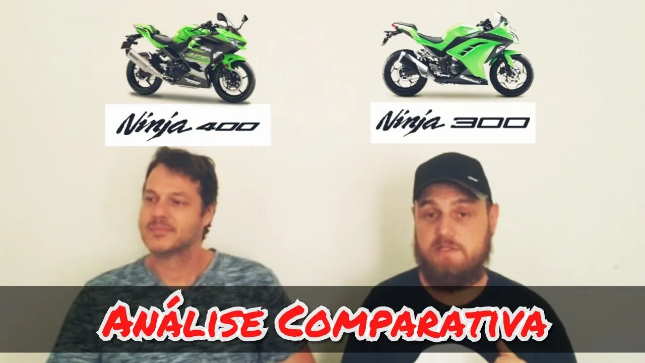 ANÁLISE COMPARATIVA NINJA 300 X 400 #LIBERACERMOTO