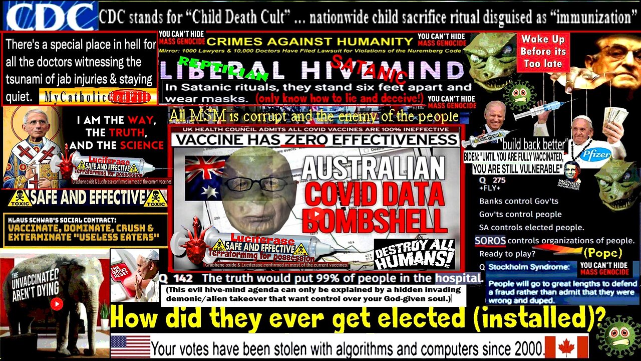 BOMBSHELL: New Australian Data Confirms Jab Is Useless & Makes You Sicker Than Unvaccinated