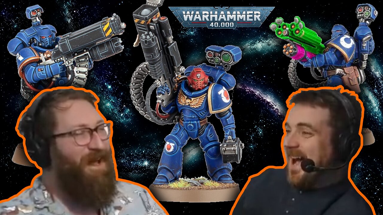 Nerf Desolation Space Marine and Dreadnoughts - Tom and Ben