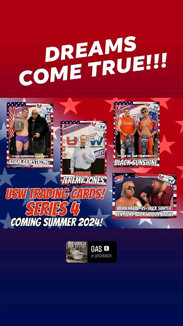 USW SERIES 4 TRADING CARDS!!!
