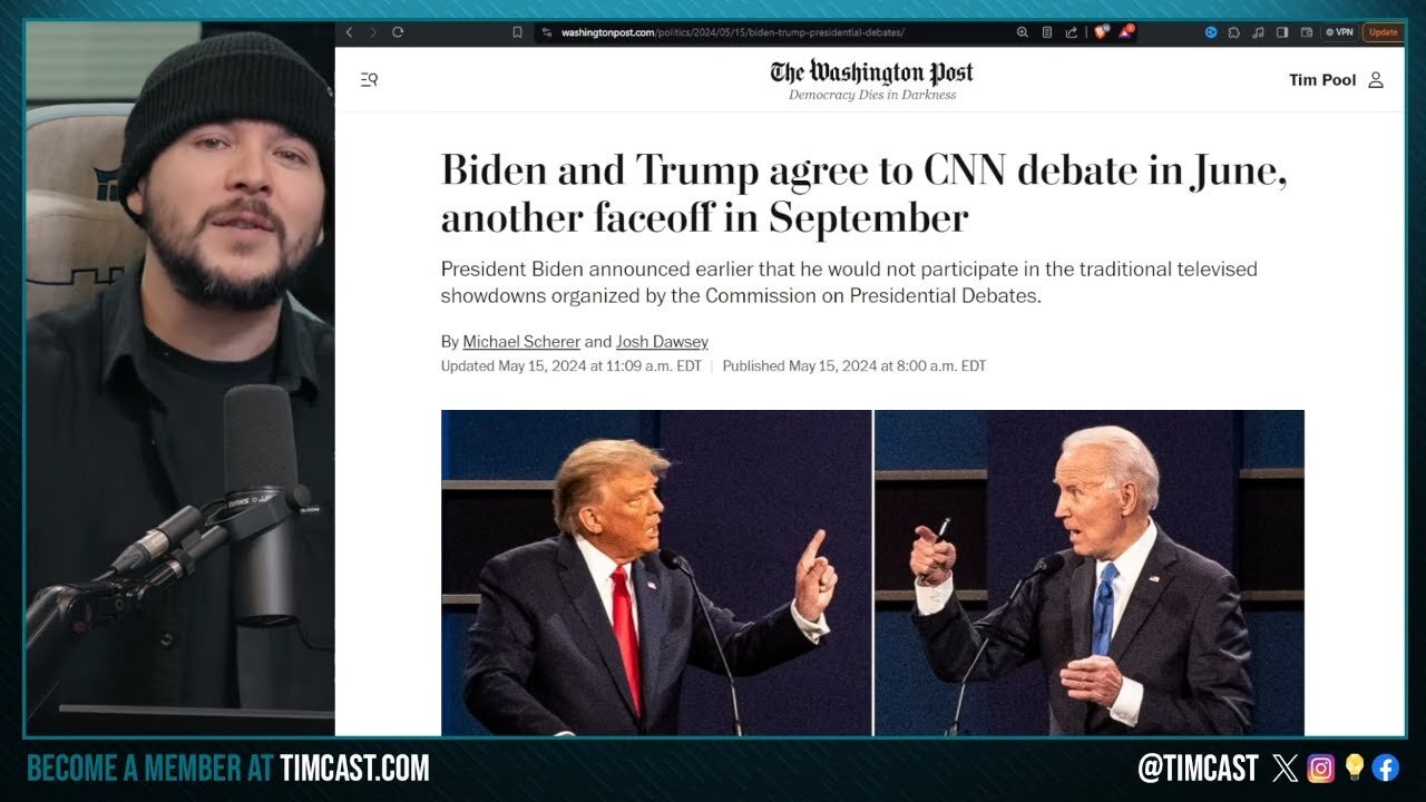 Biden & Trump DEBATE ON, Biden DEMANDS Insane Protections, RFK ICED OUT, AI Predicts TRUMP WINS 2024