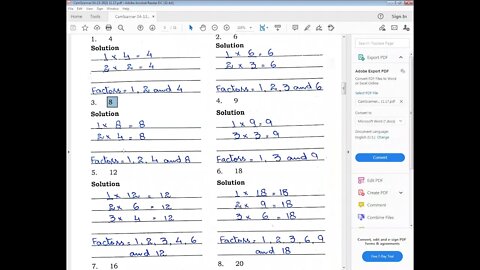 Math A class 4 20 April 21