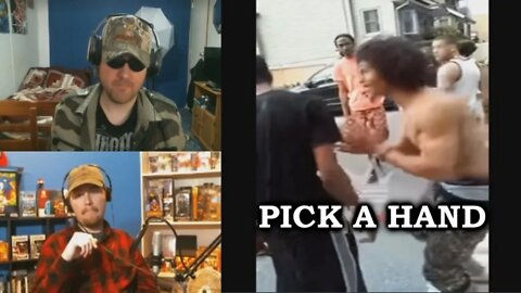 Guy Forced To Pick A Hand To Get Smacked For Talking Shit REACTION!! *ADULTS ONLY*