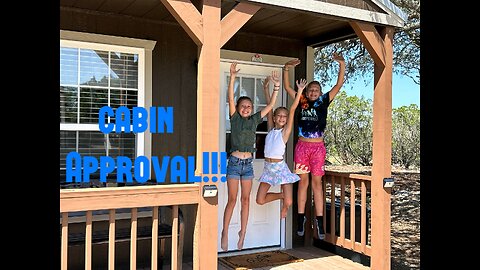 Grandkids First Night In The Cabin