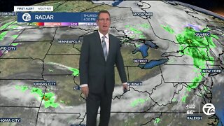 Rain back Friday, Warm this weekend