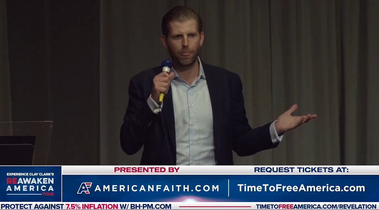 Eric Trump | "Raise Your Hand If You Have Been Censored On Social Media"