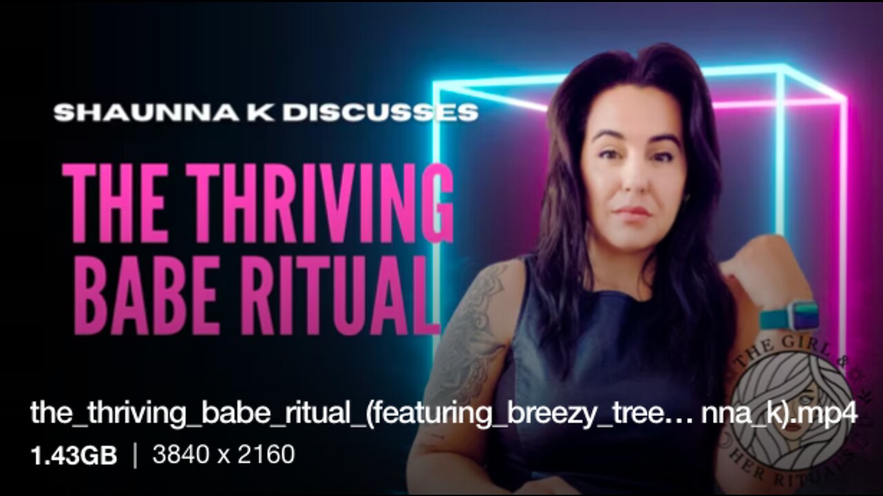 The Thriving Babe Ritual (Featuring Breezy Trees Botanicals & Shaunna K)