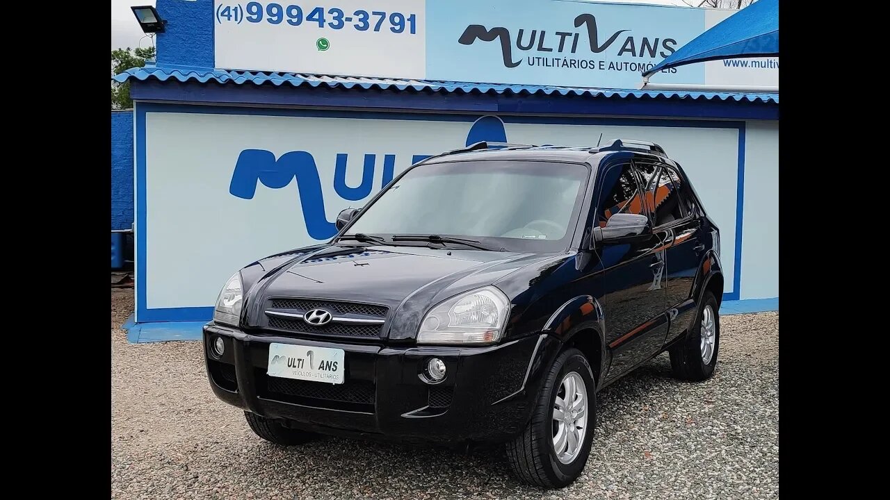 Hyundai Tucson GL 2007 MULTIVANS - VEÍCULOS USADOS E SEMINOVOS - MULTIVANS