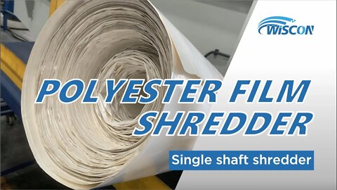 PE Film Shredder - Plastic Roll Shredding