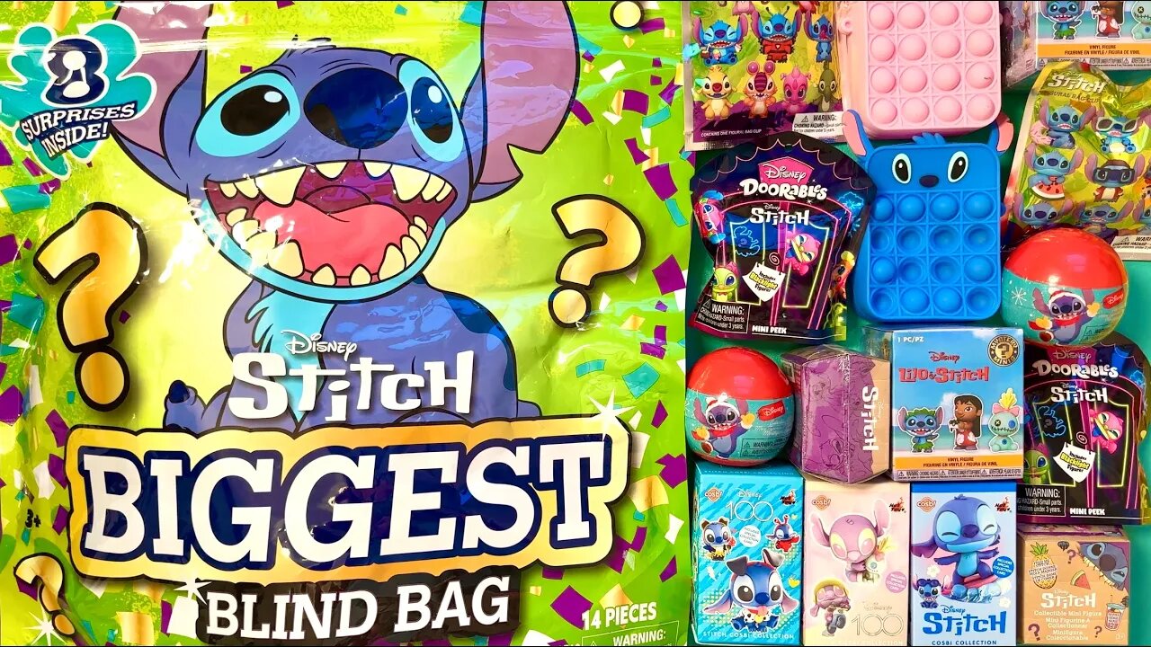 ASMR Stich Blind Bag Opening | Satisfying NO TALKING Unboxing