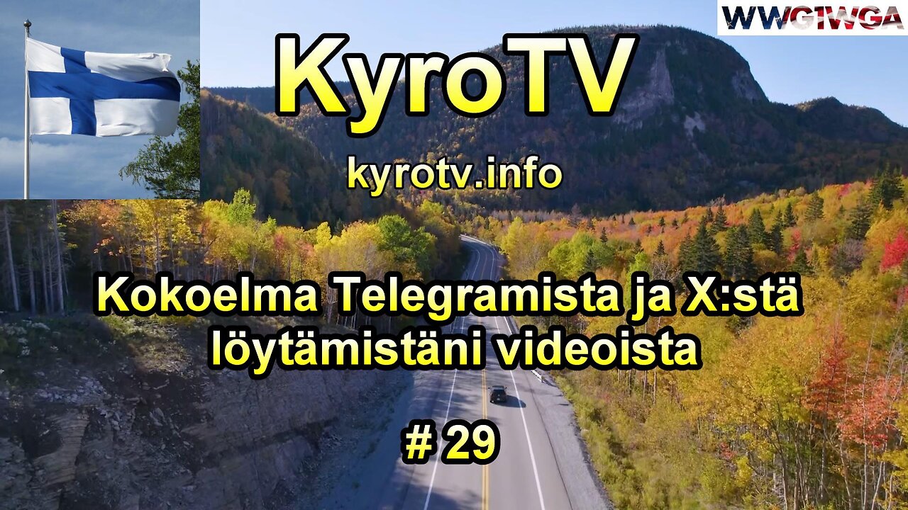 Kokoelma Telegramista ja X: stä löytämistäni videoista #29 (suomennettu)