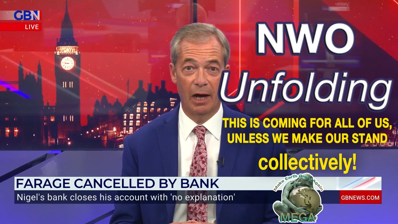 Nigel Farage Cancelled by his Bank with 'No Explanation' - GBNews