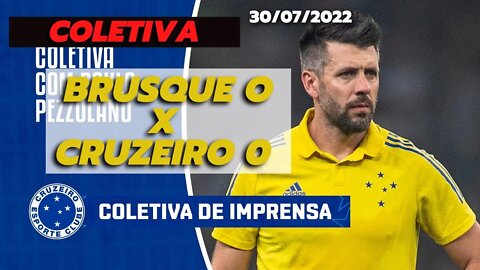 Coletiva Paulo Pezzolano | Brusque 0 x 0 Cruzeiro- Campeonato Brasileiro