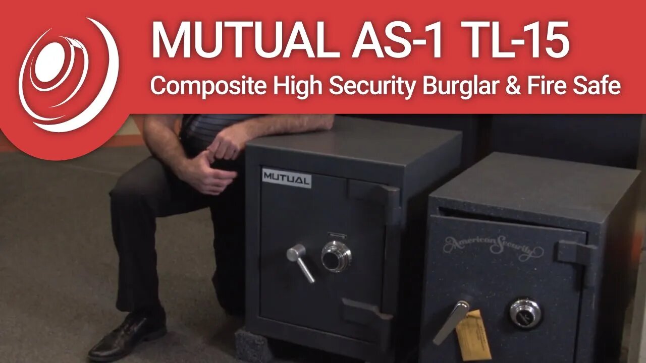 Mutual AS-1 TL-15 Composite High Security Burglar & Fire Safe Video