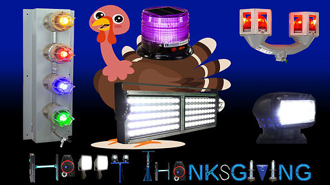 HAPPY THANKSGIVING! LED & UVC Lighting, Pad Mount Transformers,