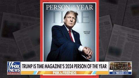 Trump named TIME 2024 Person of the Year (December 12, 2024)