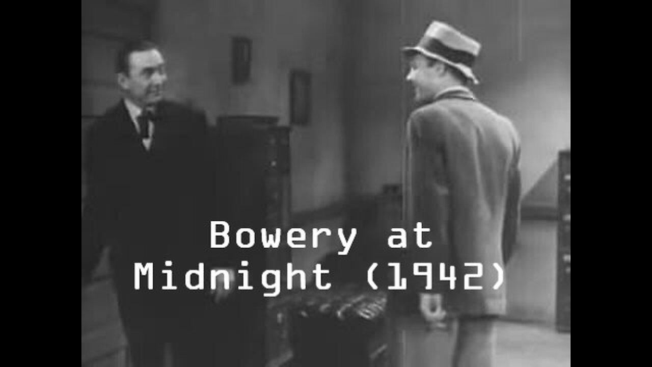 Bowery at Midnight (1942) | Full Length Classic Film