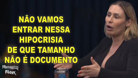 TAMANHO É DOCUMENTO? EMME WHITE DISCUTE | MOMENTOS FLOW