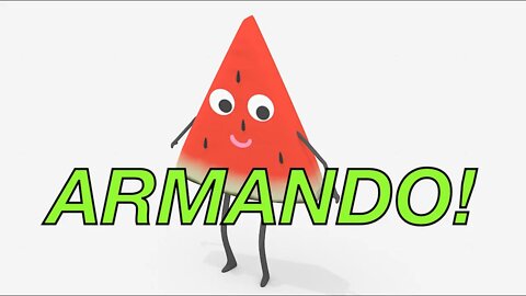 Happy Birthday ARMANDO! - WATERMELON Birthday Song
