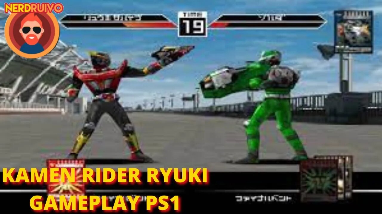 GAMEPLAY DO RUIVO KAMEN RIDER RYUKI PS1