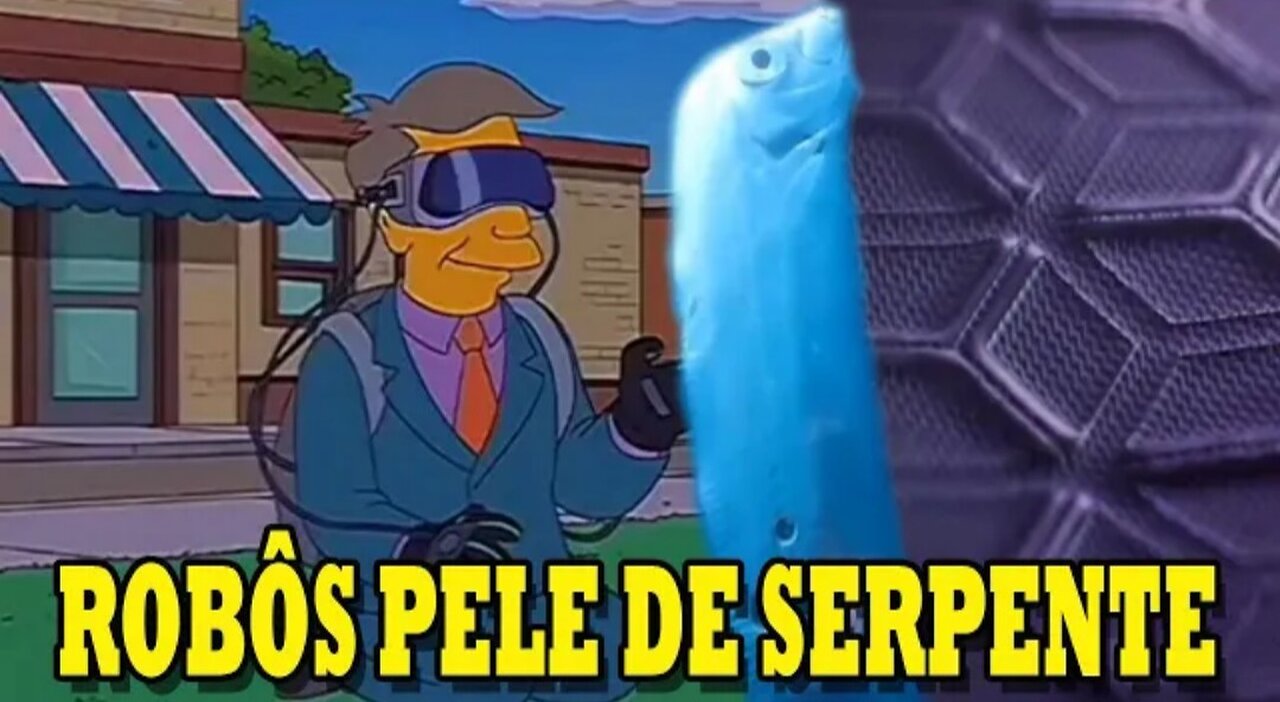 SIMPSONS PREVIRAM ATÉ ISTO - PEIXE DO FIM DO MUNDO, ROBÔS DO CUBO NEGRO E +