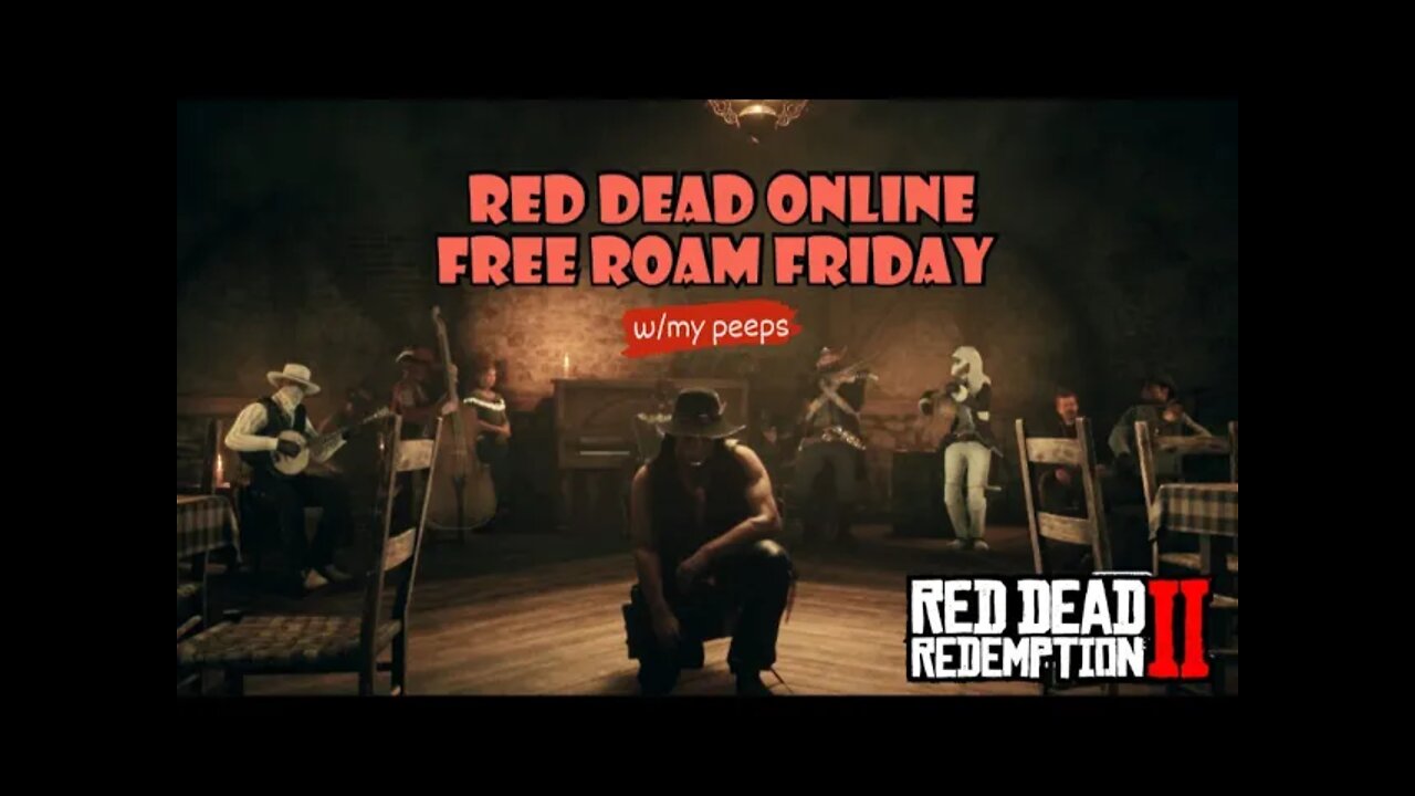 Red Dead Online - Free Roam Friday - #savereddeadonline #reddeadonline #warpathTV