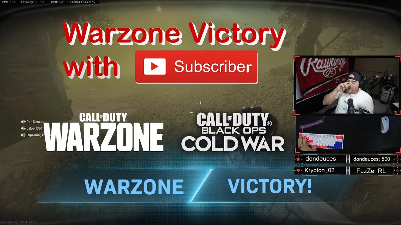 Warzone Victory with Subscribers! | Call of Duty: Black Ops Cold War/Modern Warfare Warzone #shorts