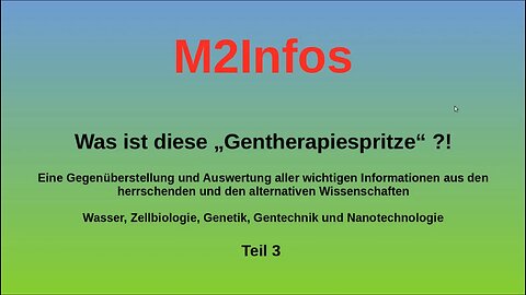 Was ist diese Gentherapiespritze - Teil 3