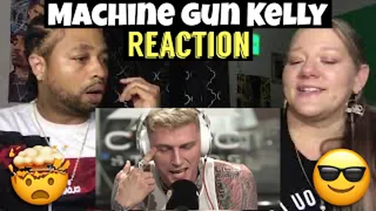 Machine Gun Kelly - freestyle on Funk Master Flex Show (G-Eazy Diss) #Reaction