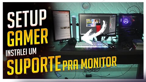 comprei mais um item pro meu setup gamer