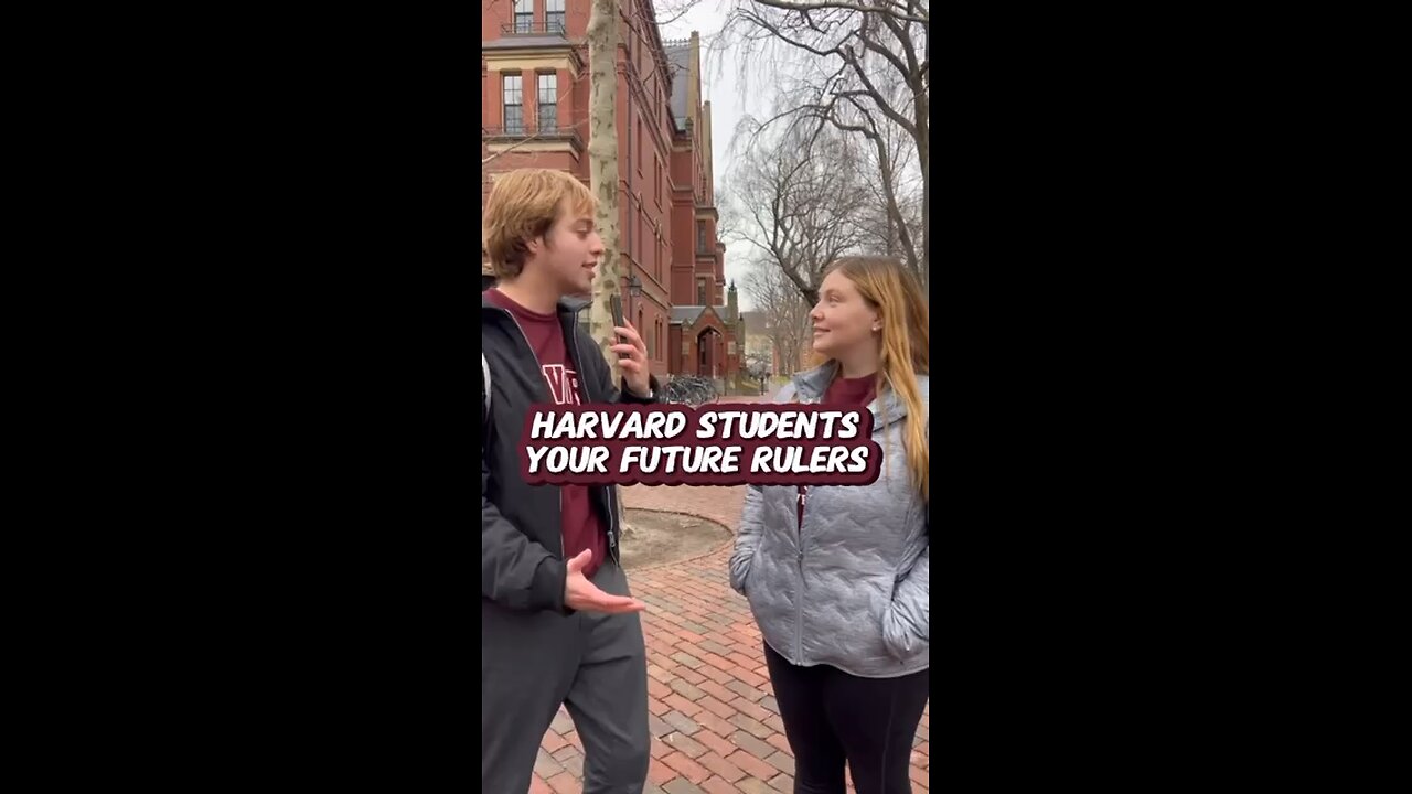 HARVARD STUDENTS YOUR FUTURE RULERS.@graysworld #comedy #whatsmyiq #harvard #futureruler