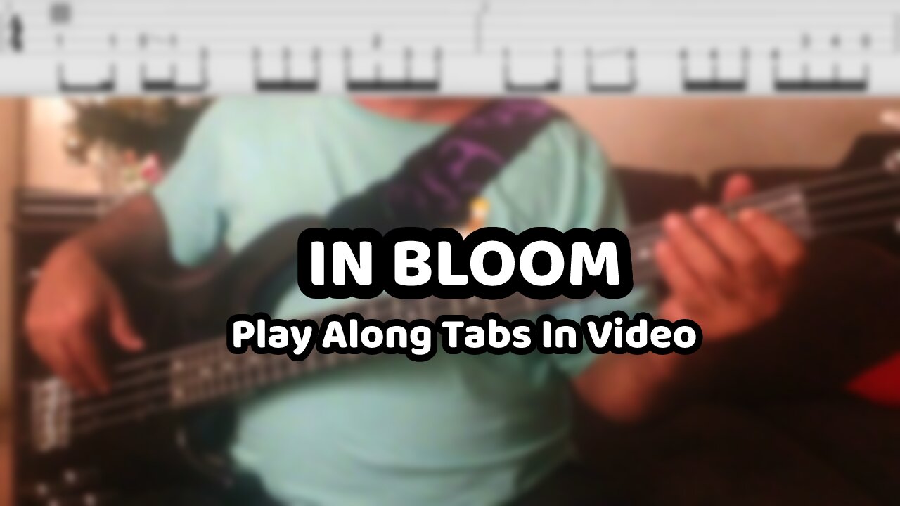 Nirvana - In Bloom - Bass Cover & Tabs