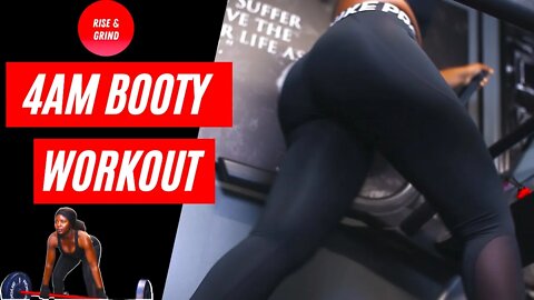 Glute Morning Workout | Rise & Grind | Booty & Leg Workout